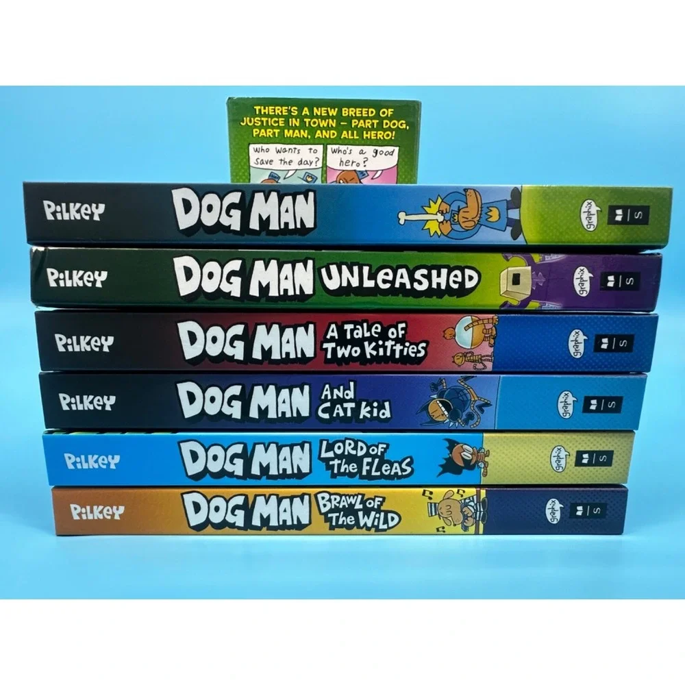 Dog Man The Supa Epic Collection Six Graphic Novels By Dav Pilkey
